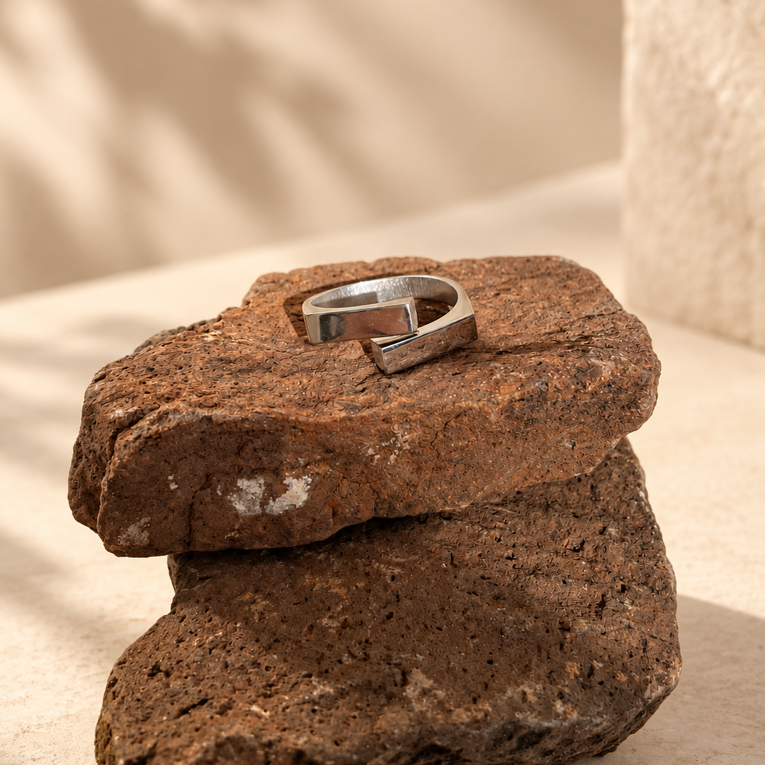 Anillo Geométrico S