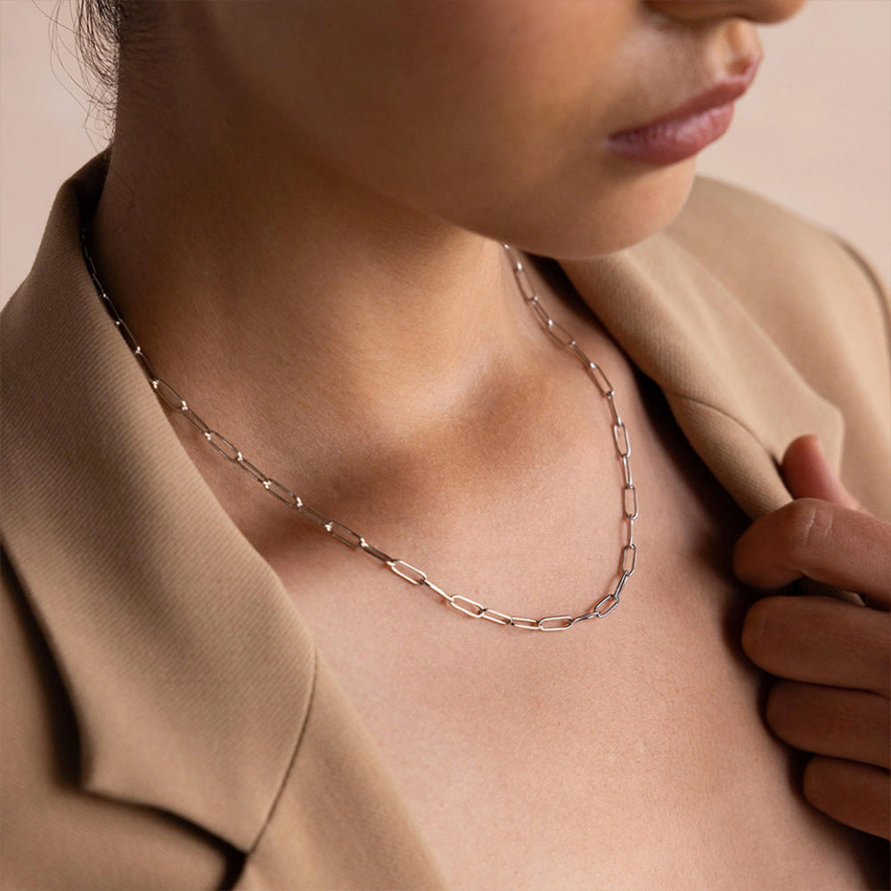 Collar de eslabones sin ajuste largo