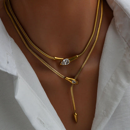 Collar gota de agua