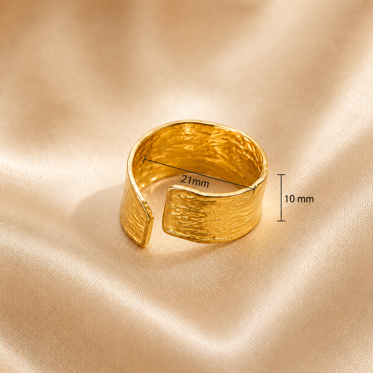 Anillo Ajustable Hojuela
