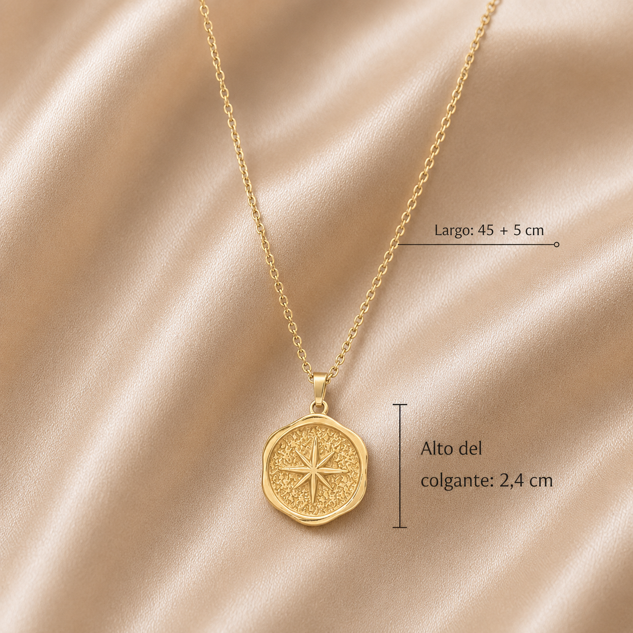 Cadena Medalla Polaris