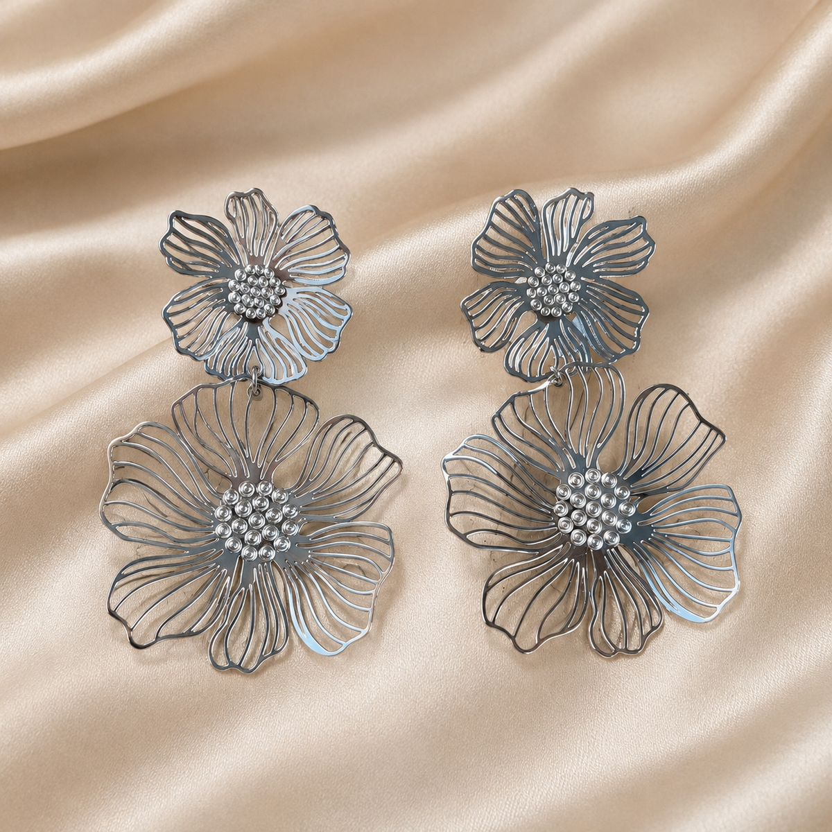 Aros Flor Calada