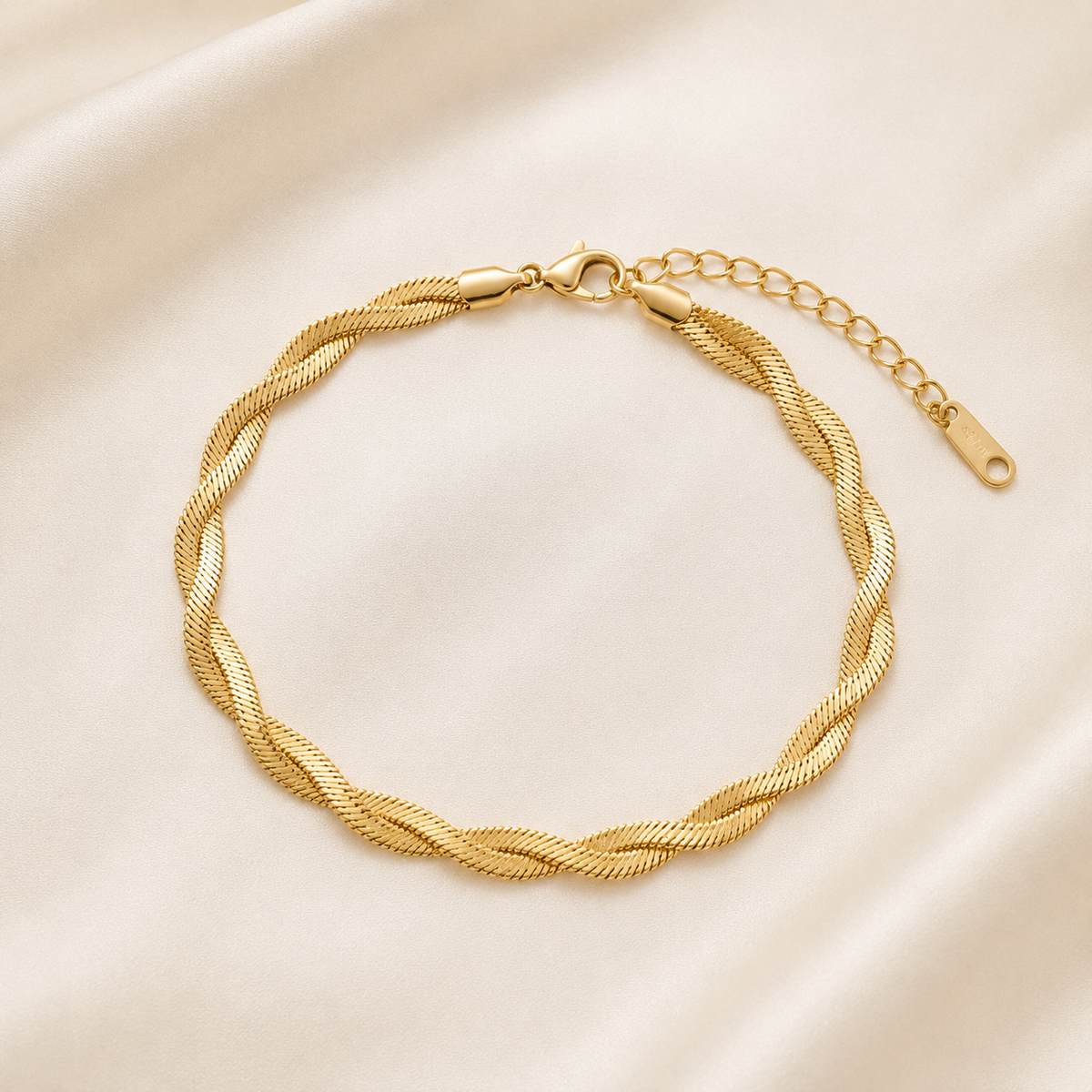 Pulsera Snake Plana