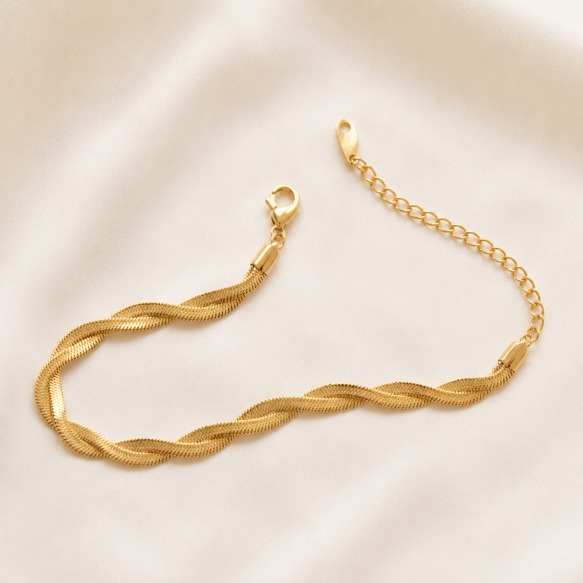Pulsera Snake Plana