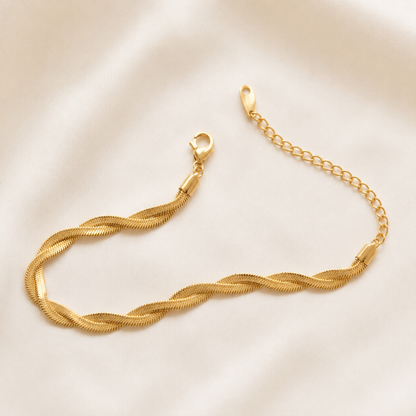 Pulsera Snake Plana