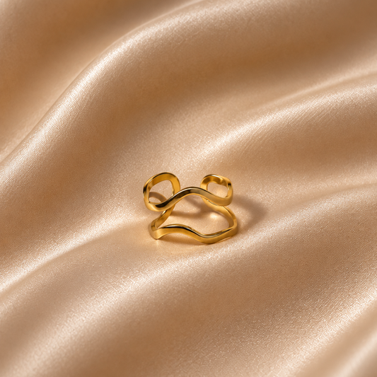 Anillo Doble Ola