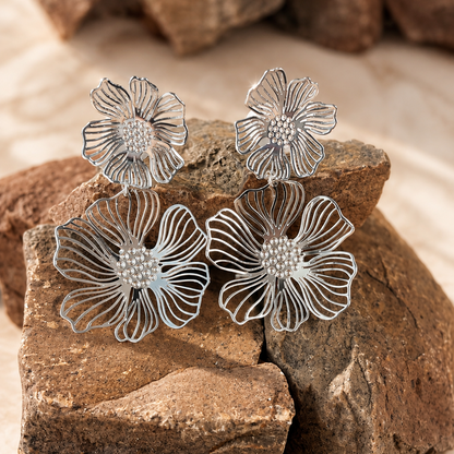 Aros Flor Calada