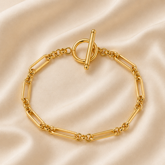 Pulsera Eslabones Toggle