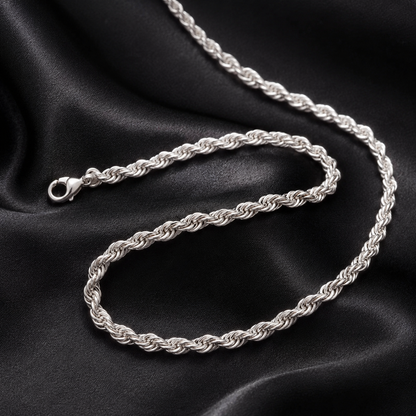 Cadena Retorcida Hombre 3mm