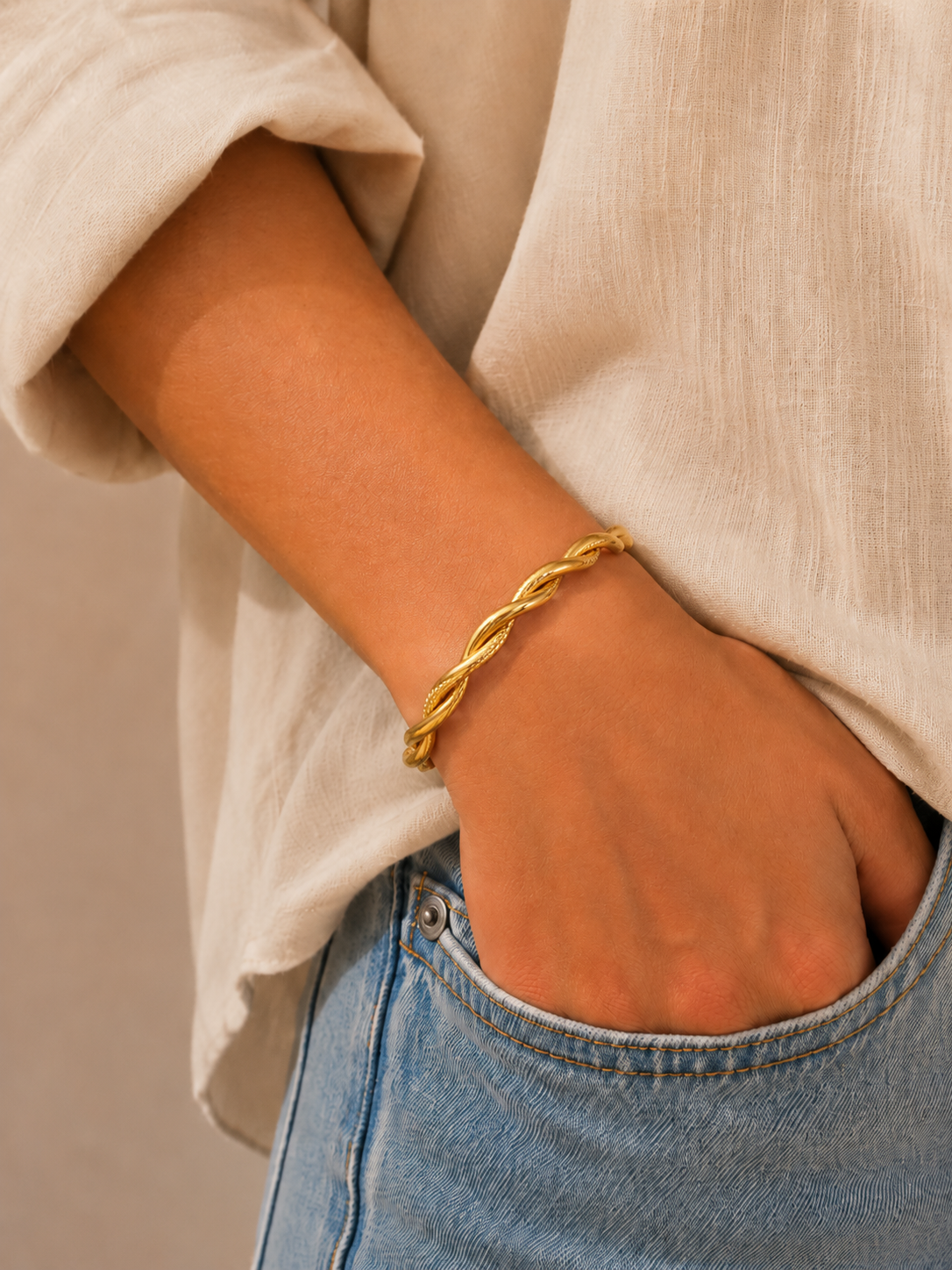 Pulsera Trensada