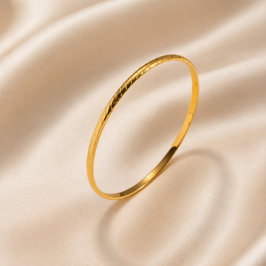 Brazalete redondo con relieve                 (2 und.)